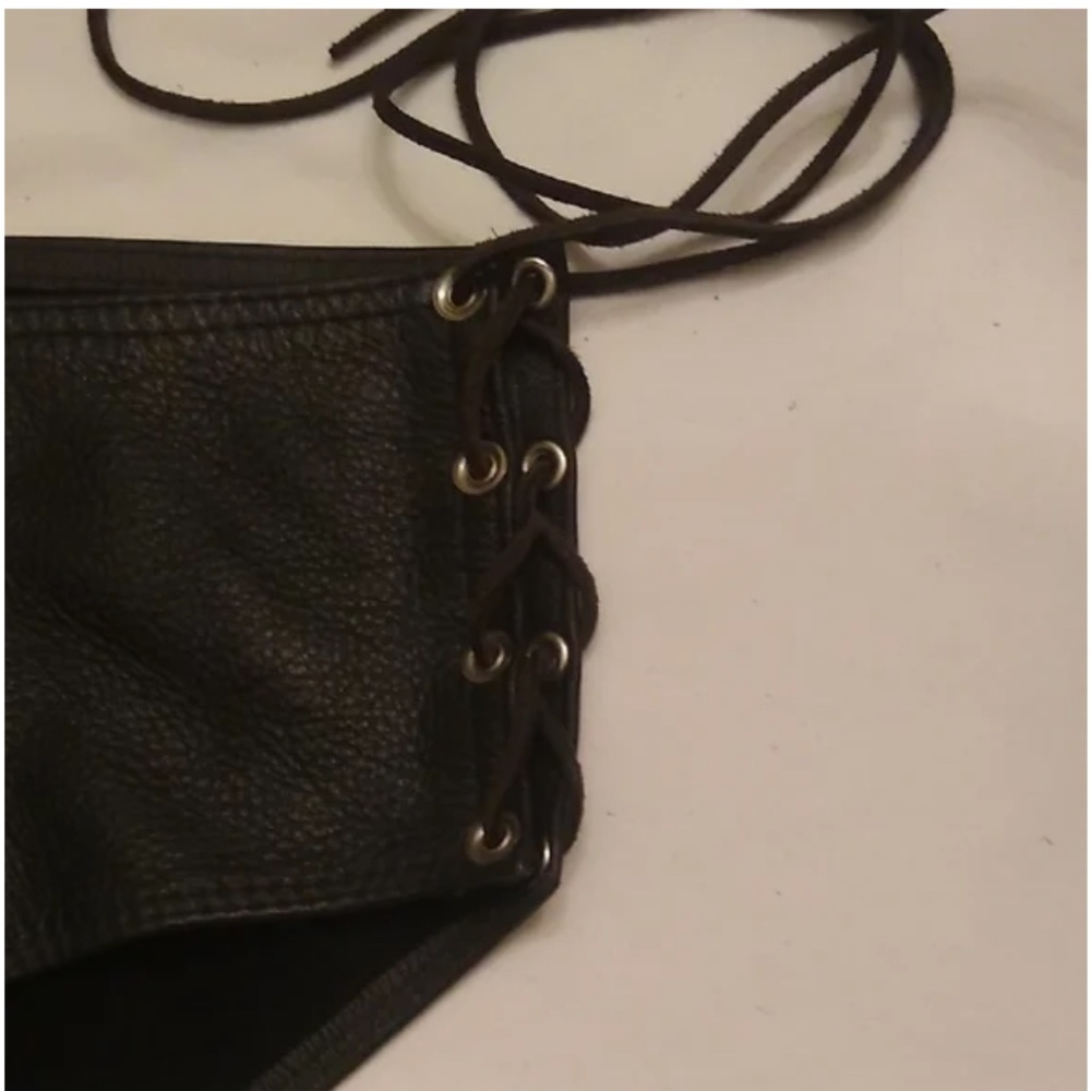Mens leather  underwear shorts club wear I do not have  I want to purchase - Picture 3 of 5